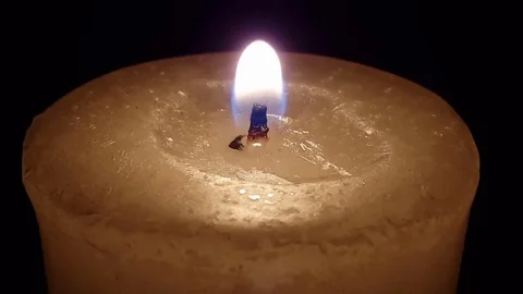 Candle close up Stock Footage 83875920