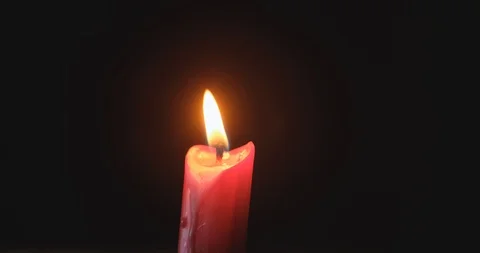 Candle close up Stock Footage 125143821