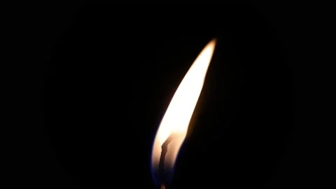 Candle Close-Up Stock Footage 209813079