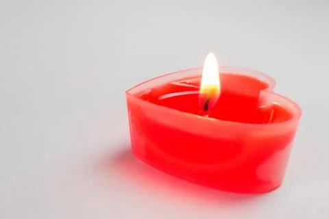 Candle close up as a macro background Stock-Fotos