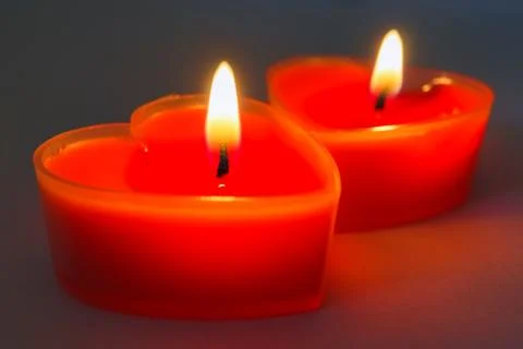 Candle close up as a macro background Stock-Fotos