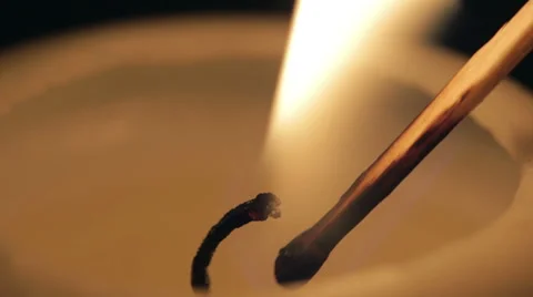 Candle closeUp Vídeo Stock 45113982