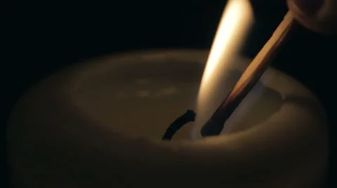 Candle closeUp Stock Footage 45114044