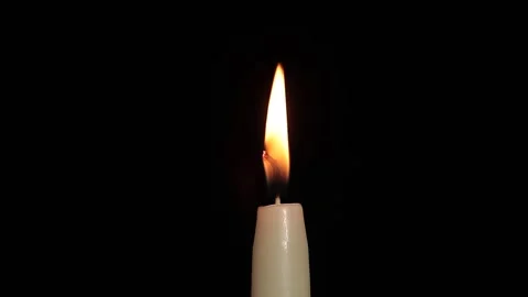 Candle dark background Stock Footage 269901993