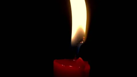 A candle in the dark 스톡 동영상 49510453