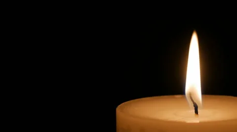 Candle in the dark Video stock 58672071