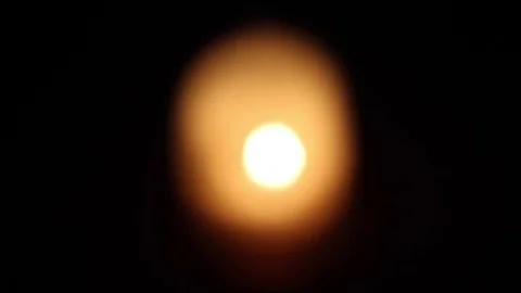 Candle in the dark. Stock Footage 82766444