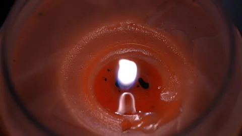 Candle in the Dark Stock-Footage 331113361