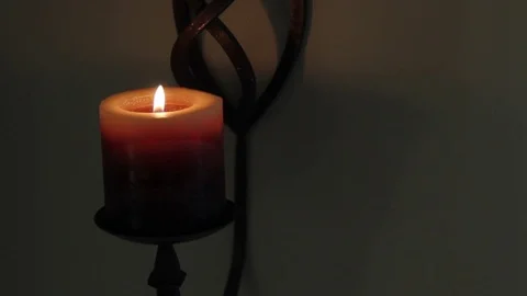 Candle, fire Stock Footage 80061097