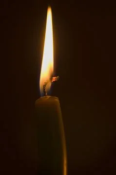 Candle fire Stock Photos