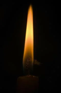 Candle fire Stock Photos