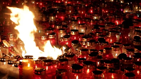 Candle flame  Video stock 911676