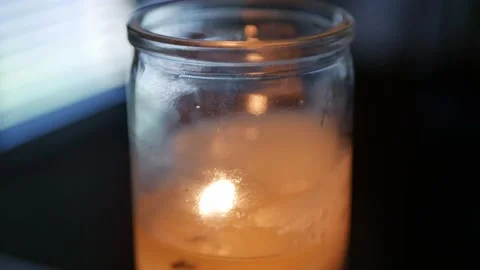 Candle Flame Stock Footage 177017761