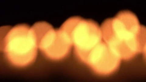 Candle flame at night Stock Footage 104086692