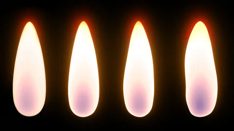 Candle Flame Pack 스톡 동영상 86049570