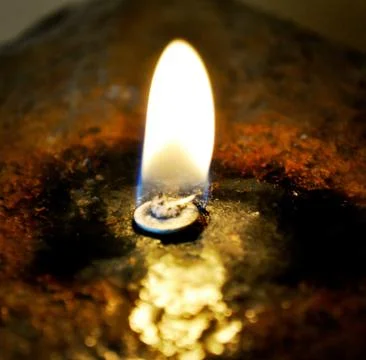 Candle flame Fotos de archivo