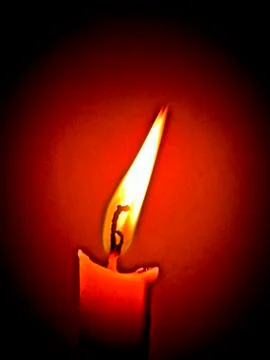 Candle flame Stock Photos