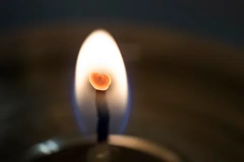 Candle flame Stock Photos