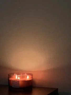 Candle flame Fotos de archivo