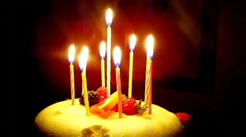 Candle Stock Footage 486731