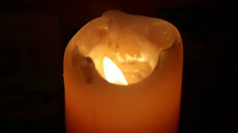 Candle Stock Footage