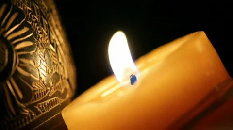 Candle Stock Footage 732391