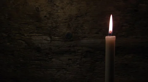 Candle Stock Footage