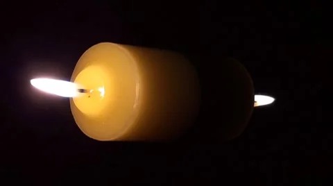 Candle Video stock 8663135