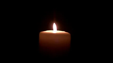 Candle Video stock 8838751