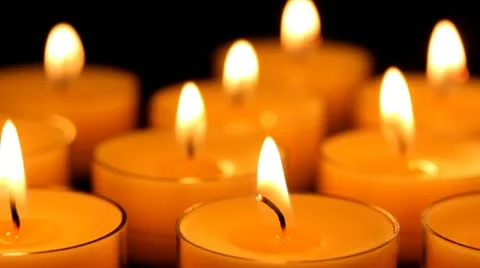 Candle Stock Footage 10900151