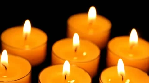 Candle Stock Footage 10900182