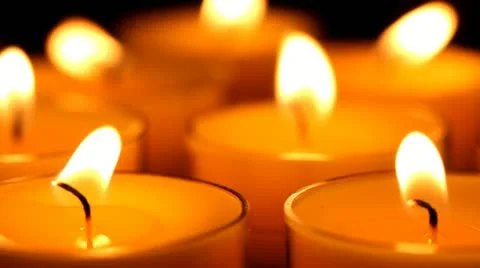 Candle Stock Footage 10900192