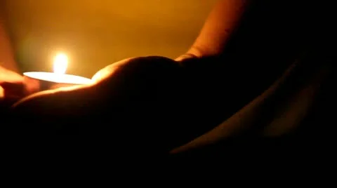 Candle Stock Footage 10908056