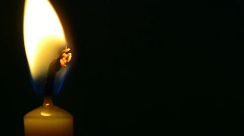 Candle Stock Footage 12355025