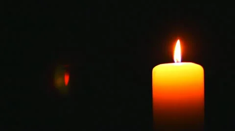 Candle Video stock 18166630