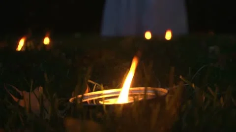 Candle Stock Footage 21435633
