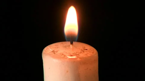 Candle Stock Footage 34300909