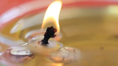 Candle Stock Footage 34513685