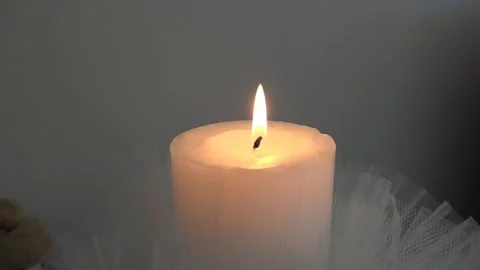 Candle Stock Footage 130863862