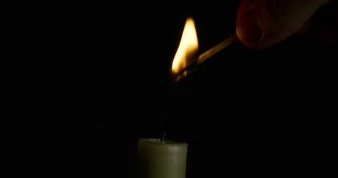 Candle Stock Footage 131211325