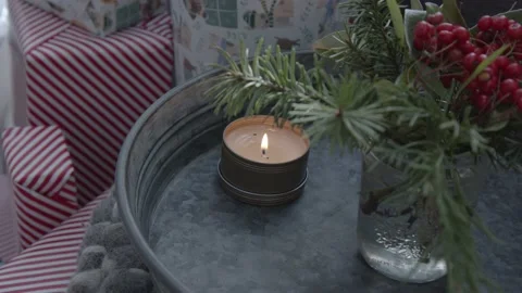 Candle Stock Footage 145960325