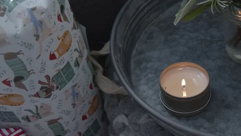 A Candle Stock Footage 145960326