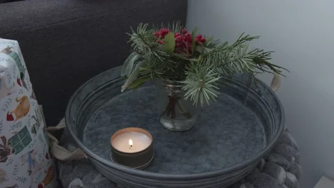 A Candle Stock Footage 145960333