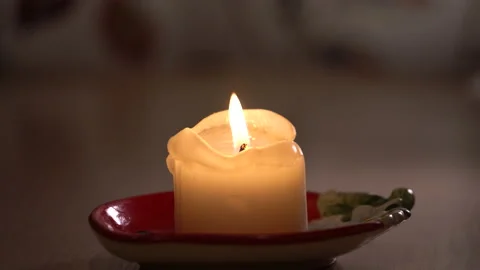 Candle Stock Footage 153806003