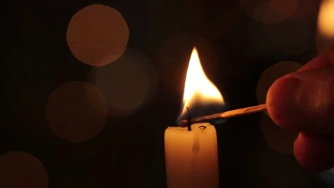 The candle. Stock Footage 168483175