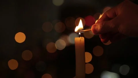 The candle Stock Footage 168483177