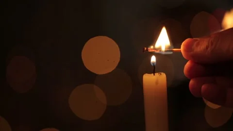 The candle. Stock Footage 168483179