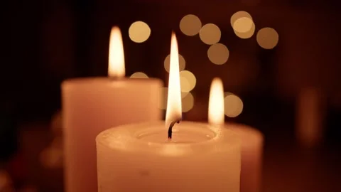 Candle Video stock 220347595