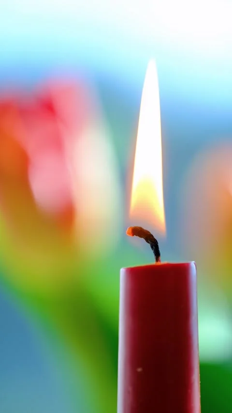 Candle Stock Footage 281248981