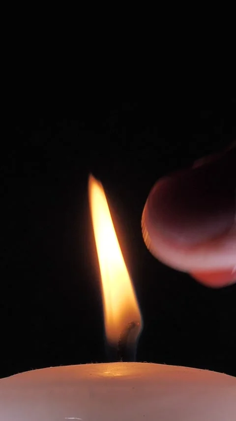 Candle Stock Footage 300978719